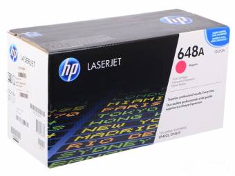 Картридж HP CE263A № 648A оригинальный для принтеров HP Color Laserjet cp4020, cp4025, cp4025dn, cp4025n, cp4520, cp4525, cp4525dn, p4525n, p4525xh