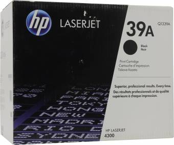 Картридж HP Q1339A №39А оригинальный для принтеров HP LaserJet 4300, 4300DTN, 4300N, 4300TN
