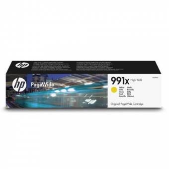 Картридж HP M0J98AE 991X оригинальный жёлтый для принтеров HP PageWide Pro 772dn | HP PageWide Pro 777z | HP PageWide Pro 750dw