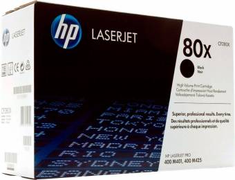 Картридж HP CF280X 80X оригинальный чёрный для принтеров HP Laserjet Pro 400 M401 | HP Laserjet Pro 400 M425