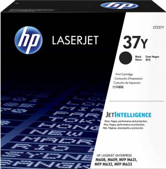 Картридж HP CF237Y 37Y оригинальный чёрный для принтеров HP Laserjet Enterprise M608 | HP Laserjet Enterprise M609 | HP Laserjet Enterprise MFP M631 | HP Laserjet Enterprise MFP M632 | HP Laserjet Enterprise MFP M633