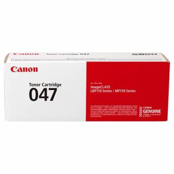 Картридж Canon 2164C002 047 оригинальный чёрный для принтеров Canon i-Sensys imageCLASS LBP110 Series | Canon i-Sensys imageCLASS MF110 Series