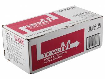 Картридж Kyocera 1T02HNBEU0 TK-560M оригинальный красный для принтеров Kyocera FS-C5300DN | Kyocera FS-C5300DN | Kyocera FS-C5350 | Kyocera FS-C5350DN | Kyocera ECOSYS P6030 | Kyocera ECOSYS P6030CDN