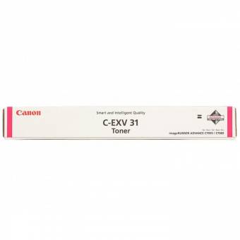 Картридж Canon 2800B002 C-EXV31M оригинальный красный для принтеров Canon imageRUNNER ADVANCE C7055 | Canon imageRUNNER ADVANCE C7065 | Canon imageRUNNER ADVANCE C9060 | Canon imageRUNNER ADVANCE C9065 | Canon imageRUNNER ADVANCE C9070 | Canon imageRUNNER