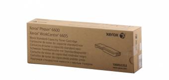 Картридж Xerox 106R02252 оригинальный чёрный для принтеров Xerox Phaser 6600 | Xerox WorkCentre 6605