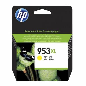 Картридж HP F6U18AE 953XL оригинальный жёлтый для принтеров HP OfficeJet Pro 8210 | HP OfficeJet Pro 8218 | HP OfficeJet Pro 8710 | HP OfficeJet Pro 8715 | HP OfficeJet Pro 8716 | HP OfficeJet Pro 8720 | HP OfficeJet Pro 8775 | HP OfficeJet Pro 8730 | HP 