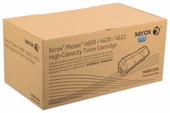 Картридж Xerox 106R01536 оригинальный чёрный для принтеров Xerox Phaser 4600 | Xerox Phaser 4620 | Xerox Phaser 4622
