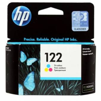 Картридж HP CH562HE 122 оригинальный цветной для принтеров HP Deskjet 1000 | HP Deskjet 1050 | HP Deskjet 1050A | HP Deskjet 1510 | HP Deskjet 2000 | HP Deskjet 2050 | HP Deskjet 2050A | HP Deskjet 2054A | HP Deskjet 3000 | HP Deskjet 3050 | HP Deskjet 30