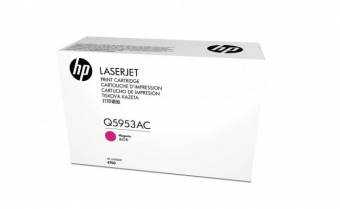 Картридж HP Q5953AC оригинальный красный для принтеров HP Laserjet 4700