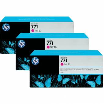 Картридж HP B6Y33A CR252A (771c) оригинальный красный для принтеров HP DesignJet Z6200