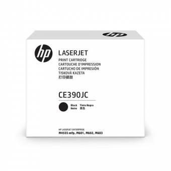 Картридж HP CE390JC оригинальный чёрный для принтеров HP LASERJET M4555MFP | HP Enterprise 600 M602 | HP Enterprise 600 M603