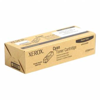 Картридж Xerox 106R01335 оригинальный синий для принтеров Xerox Phaser 6125