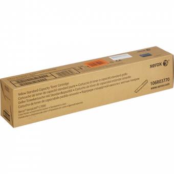 Картридж Xerox 106R03770 оригинальный желтый для принтеров Xerox VersaLink C7000