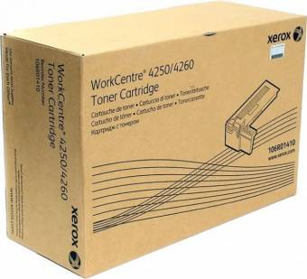 Картридж Xerox 106R01410 оригинальный чёрный для принтеров Xerox WorkCentre 4250 | Xerox WorkCentre 4260