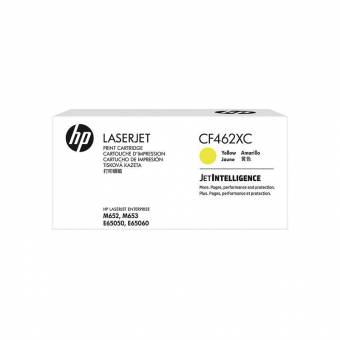 Картридж HP CF462XC оригинальный желтый для принтеров HP Laserjet Enterprise M652 | HP Laserjet Enterprise M653 | HP Laserjet Enterprise E65050 | HP Laserjet Enterprise E65060