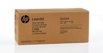 Картридж HP CE342AH оригинальный желтый для принтеров HP LaserJet Enterprise 700 color MFP M776