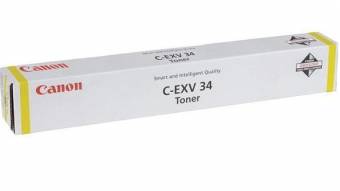 Картридж Canon 3784B002 C-EXV34M оригинальный желтый для принтеров Canon imageRUNNER ADVANCE C2020 | Canon imageRUNNER ADVANCE C2025 | Canon imageRUNNER ADVANCE C2030 | Canon imageRUNNER ADVANCE C2220 | Canon imageRUNNER ADVANCE C2225 | Canon imageRUNNER 