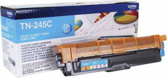 Картридж Brother TN-245C оригинальный синий для принтеров Brother HL-3140CW | Brother HL-3150CDW | Brother HL-3170CDW | Brother DCP-9020CDW | Brother MFC-4140CDW | Brother MFC-9330CDW | Brother MFC-9340CDW