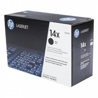 Картридж HP CF214X 14X оригинальный чёрный для принтеров HP LaserJet Enterprise 700 M725 | HP LaserJet Enterprise 700 M712
