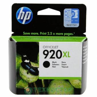 Картридж HP CD975AE 920XL оригинальный чёрный для принтеров HP OFFICEJET 6000 | HP OFFICEJET 6500 | HP Printer Series 7000