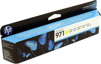 Картридж HP CN624AE №971 оригинальный жёлтый для принтеров HP OfficeJet Pro X451 dw | HP OfficeJet Pro X576 dw MFP | HP OfficeJet Pro X551 dw | HP OfficeJet Pro X476 dw MFP