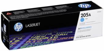 Картридж HP CF531A 205A оригинальный синий для принтеров HP LASERJETPRO M154 | HP LASERJETPRO MFP M 160 | HP LASERJETPRO MFP M181