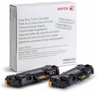 Картридж Xerox 106R04349 оригинальный чёрный для принтеров Xerox XEROX B205 | Xerox XEROX B210 | Xerox XEROX B215