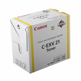 Картридж Canon C-EXV21Y 0455B002 оригинальный для принтеров Canon iR C2380/C2880/C3080/C3380/C3580