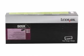 Картридж Lexmark 50F5X00 505X(505) оригинальный чёрный для принтеров Lexmark MS610de | Lexmark MS610dn | Lexmark MS510dn | Lexmark MS410dn | Lexmark MS410d | Lexmark MS610dte | Lexmark MS415dn