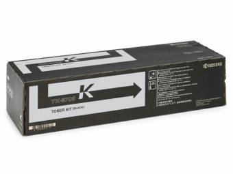 Картридж Kyocera 1T02K90NL0 TK-8705K оригинальный чёрный для принтеров Kyocera TASKalfa 6550ci | Kyocera TASKalfa 6551ci | Kyocera TASKalfa 7550ci | Kyocera TASKalfa 7551ci
