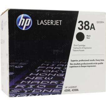 Картридж HP Q1338A 38A оригинальный чёрный для принтеров HP LaserJet 4200 | HP LaserJet 4200L