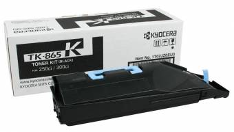 Картридж Kyocera TK-865K оригинальный для принтеров Kyocera TASKalfa 250ci/ 300ci