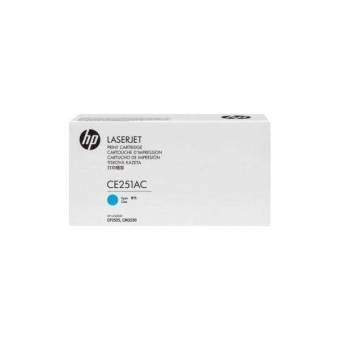 Картридж HP CE251AC (CE251YC) 504A оригинальный синий для принтеров HP LASERJET CP3525 | HP LASERJET CM 3530