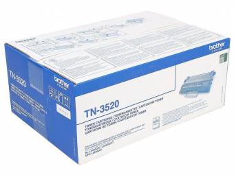 Картридж Brother TN-3520 оригинальный чёрный для принтеров Brother HL-L6400DW | Brother HL-L6400DWT | Brother MFC-L6900DW