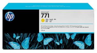 Картридж HP CE040A 771 оригинальный желтый для принтеров HP DesignJet Z6200