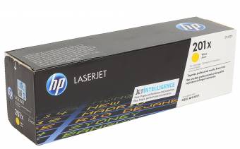 Картридж HP CF402X № 201X оригинальный для принтеров HP  LaserJet Pro M252n, M252dw