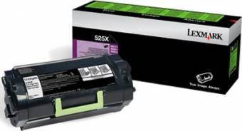 Картридж Lexmark 52D5X00 | 52D5X0E 525X(525) оригинальный чёрный для принтеров Lexmark MS812de | Lexmark MS812dn | Lexmark MS810de | Lexmark MS811dn | Lexmark MS810dn | Lexmark MS812dtn | Lexmark MS810n | Lexmark MS811n | Lexmark MS810dtn | Lexmark MS811d