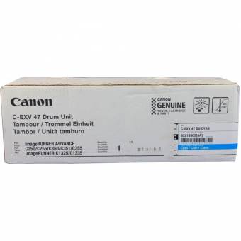 Фотобарабан Canon 8521B002 C-EXV47 Drum C оригинальный синий для принтеров Canon imageRUNNER ADVANCE C250 | Canon imageRUNNER ADVANCE C350 | Canon imageRUNNER ADVANCE C351
