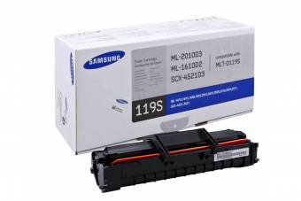 Картридж Samsung MLT-D119S оригинальный чёрный для принтеров Samsung ML-1615 | Samsung 2015 | Samsung SCX-4521