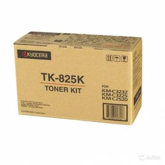 Картридж Kyocera 1T02FZ0EU0 TK-825K оригинальный чёрный для принтеров Kyocera KM-C2520 | Kyocera KM-C2525E | Kyocera KM-C3232 | Kyocera KM-C3232E | Kyocera KM-C4035E