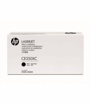 Картридж HP CE250XC (CE250YC) 504X оригинальный чёрный для принтеров HP LASERJET CP3525 | HP LASERJET CM 3530
