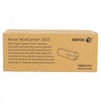 Картридж Xerox 106R02741 оригинальный чёрный для принтеров Xerox WorkCentre 3655
