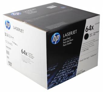 Картридж HP CC364XD 64X оригинальный чёрный для принтеров HP LASERJET P4015 | HP LASERJET P4515
