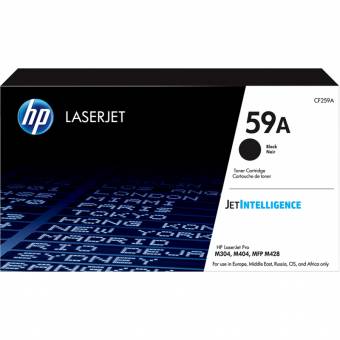 Картридж HP CF259A 59A оригинальный чёрный для принтеров HP LaserJet Pro M304a | HP LaserJet Pro M404dn | HP LaserJet Pro M404dw | HP LaserJet Pro M404n | HP LaserJet Pro MFP M428dw | HP LaserJet Pro MFP M428fdn | HP LaserJet Pro MFP M428fdw
