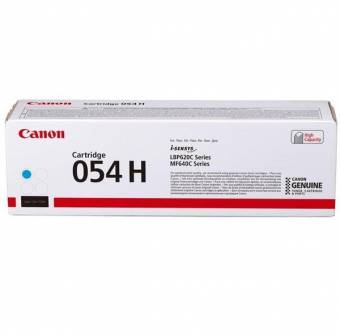 Картридж Canon 3027C002 054H C оригинальный синий для принтеров Canon i-Sensys LBP620C Series | Canon Color imageCLASS MF640C Series