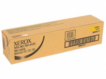 Картридж Xerox 006R01271 оригинальный желтый для принтеров Xerox WorkCentre 7132 | Xerox WorkCentre 7232 | Xerox WorkCentre 7242