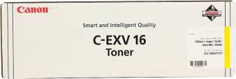 Картридж Canon 1066B002 C-EXV16 Toner Y оригинальный желтый для принтеров Canon CLC 4040 | Canon CLC 5151 | Canon iR C4080i | Canon iR C4580i | Canon iR C5185i