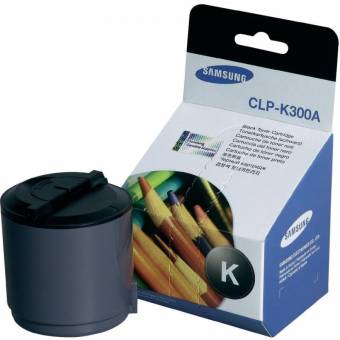 Картридж Samsung CLP-K300A оригинальный чёрный для принтеров Samsung CLP-300 | Samsung CLP-300N