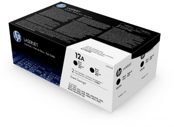 Картридж HP Q2612AF 12A оригинальный чёрный