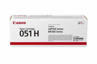 Картридж Canon 2169C002 051H оригинальный чёрный для принтеров Canon i-Sensys imageCLASS LBP160 Series | Canon i-Sensys imageCLASS MF260 Series